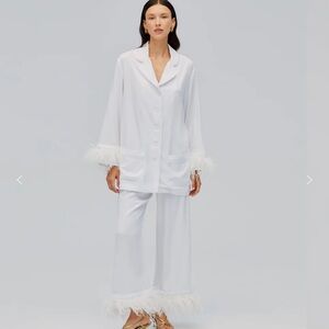 Sleeper White Minimalist Pajama Set